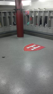 Epoxy, Harvard University Locker Room, Cambridge, MA