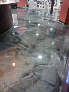 Metallic Epoxy Flooring