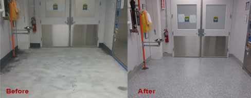 Epoxy Flooring: Sterile Area – Hopkinton, MA