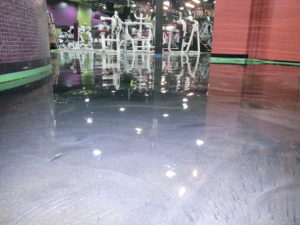 how to install metallic epoxy floors