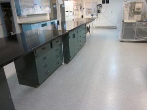 school science lab flooring