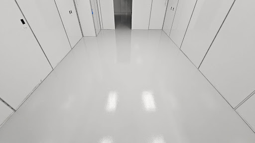 Black Bear Seamless Flooring installed for pharmaceutical, biotech and cleanroom facilities.